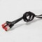 CF2053S RJ45 Cable reseau, cable Patch Cat 6 U/FTP 2.00 m Noir Contacts dores 1 pc(s)