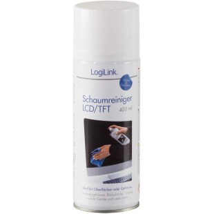 LogiLink rp0012 Mousse de nettoyage pour ecrans LCD/TFT, 400 ml