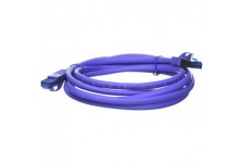 LogiLink Patchkabel, Kat. 6A, S/FTP, 2,0 m, violett