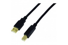 UA0264 cable USB 10 m USB 2.0 USB A USB B Noir