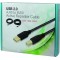 UA0264 cable USB 10 m USB 2.0 USB A USB B Noir