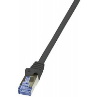 LogiLink CQ4143S cable de reseau 50 m Cat7 S/FTP (S-STP) Noir - Cables de reseau (50 m, Cat7, S/FTP (S-STP), RJ-45, Noir)