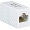 LogiLink Coupleur pour cƒble Patch cat. 6A, UTP, blanc