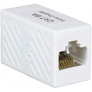 LogiLink Coupleur pour cƒble Patch cat. 6A, UTP, blanc