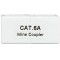 LogiLink Coupleur pour cƒble Patch cat. 6A, UTP, blanc
