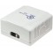 LogiLink NP0074 Boite de jonction Cat.6A avec boitier en saillie 2 x RJ45 STP