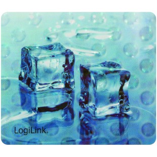 LogiLink ID0152 tapis de souris Bleu - Tapis de souris (Bleu, Image, Base antiderapante, Tapis de souris de jeu)