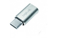 au0041 C Adaptateur USB vers Micro USB F Argent