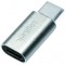 au0041 C Adaptateur USB vers Micro USB F Argent