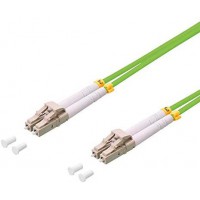 LogiLink FP5LC01 cable de fibre optique 1 m LSZH OM5 LC Vert - Cables de fibre optique (1 m, LSZH, OM5, LC, LC, Vert)