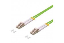 LogiLink FP5LC02 cable de fibre optique 2 m LSZH OM5 LC Vert - Cables de fibre optique (2 m, LSZH, OM5, LC, LC, Vert)