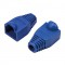 LogiLink Manchon de protection pour connecteur RJ45, bleu