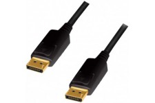 CV0074 Cable DisplayPort 1.2 Ultra HD 3D 4K2K/60Hz Noir
