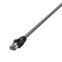 LogiLink Professional cable Patch Premium, Cat. 8.1, s/FTP, 0,5 mm, Gris Noir