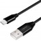 Cable de connexion USB 2.0 - USB (type A) vers USB (type C) - Noir - 0,3 m