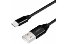 Cable de connexion USB 2.0 - USB (type A) vers USB (type C) - Noir - 0,3 m