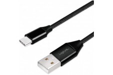 Cable de Connexion USB 2.0 Type A vers USB Type C Noir 1 m