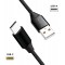 Cable de Connexion USB 2.0 Type A vers USB Type C Noir 1 m