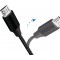 Cable de connexion USB 2.0 - USB (type A) vers micro-USB - Noir - 0,3 m