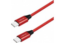 Cable de Connexion USB 2.0 Type C vers USB (Type C) Rouge 1 m
