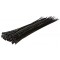 Attache-cables, 400 x 4,4 mm, Nylon, Noir Noir