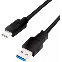 LogiLink CU0168 Cable USB 3.2 Gen 1x1 USB-A vers USB-Câ„¢ Noir 1 m