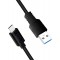 LogiLink CU0168 Cable USB 3.2 Gen 1x1 USB-A vers USB-Câ„¢ Noir 1 m