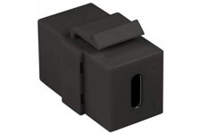 LogiLink 054163 Connecteur Keystone USB-CTM F/F 17,2 mm Noir