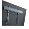 LogiLink BP0117 Support Mural pour 1 ecran 43"-80" Montage Fixe Plat et incurve Charge Max. 40 kg