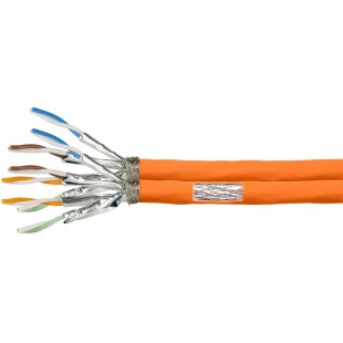 LogiLink Professional CPV0060 - CAT 7 1000 MHz LSZH (Low Smoke Zero Halogene) Cable d'installation reseau avec feu, classe de pr