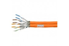 LogiLink Professional CPV0060 - CAT 7 1000 MHz LSZH (Low Smoke Zero Halogene) Cable d'installation reseau avec feu, classe de pr
