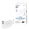 PA0210 Adaptateur Prise USB 2 x USB A 12 W pour Smartphones/tablettes/lecteurs MP3/MP4, eBooks/Navi/etc. avec Protection Contre 