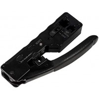 LogiLink 058000 Pince de sertissage pour Cat.5E Cat.6 Cat.6A Cat.7 et RJ11/12 Noir