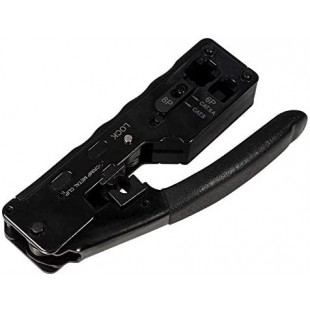 LogiLink 058000 Pince de sertissage pour Cat.5E Cat.6 Cat.6A Cat.7 et RJ11/12 Noir