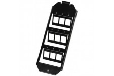 LogiLink 061482 Module 9 Keystone pour boite de derivation 210 mm Noir