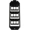 LogiLink 061482 Module 9 Keystone pour boite de derivation 210 mm Noir