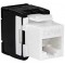LogiLink NK4028 Prise Keystone Cat.6A UTP AWG22-26 17,4 mm blanc/noir