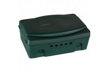 LogiLink LPS272 LPS272 Boitier electronique resistant aux intemperies pour l'exterieur Vert avec Protection Contre la poussiere 