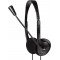 LogiLink HS0055 Casque stereo avec 1 Prise stereo 3,5 mm et Microphone