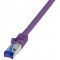 C6A039S cable de reseau Violet 1 m Cat6a S/FTP (S-STP)