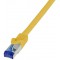 C6A067S RJ45 Cat 6a S/FTP 3 m Jaune 1 pc(s)