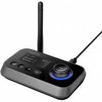 LogiLink 065381 emetteur et recepteur audio Bluetooth V5.0 Noir