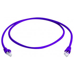 Telegartner Cable de raccordement reseau Informatique RJ45 L00001A0194 Cat 6a S/FTP Lilas 2.00 m