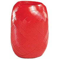 SUSY CARD Ruban Bolduc en pelote lisse 5 mm x 20 m Rouge