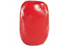 SUSY CARD Ruban Bolduc en pelote lisse 5 mm x 20 m Rouge