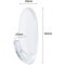 Command Crochets Transparents pour Exterieur - Accrochez des Decorations Exterieures, Couronnes et Autres Objets