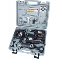 Mannesmann 12555 Coffret d'outils electriques 4 pieces (Import Allemagne)