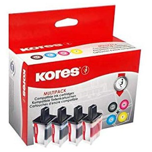 KORES Multipack d'encre pour brother DCP-130C/MFC-440C