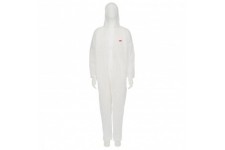 3M 4500 Vetements de Protection Type CE, I Cat, Polypropylene 45g / m2, Blanc, Taille XL