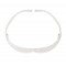 3M SecureFit 201 - Lunettes de securite incolores sans monture - Protection UV, anti-buee et anti-rayures - 1 piece